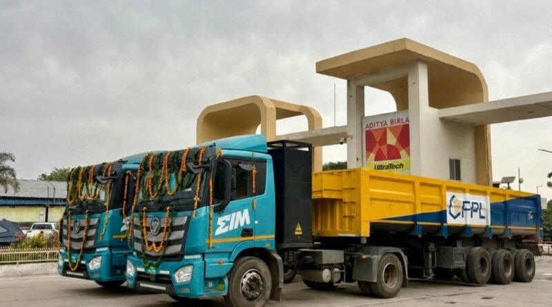 UltraTech Expands Green Logistics Fleet with 45 Electric Trucks Across North India