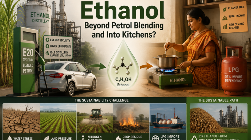 Can India Sustain Ethanol Beyond Petrol Blending and Into Kitchens?