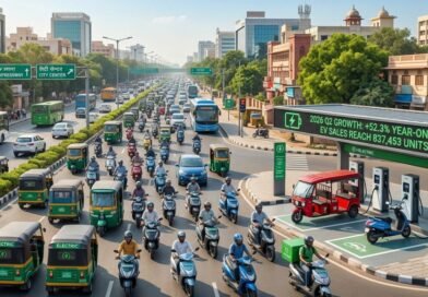 India's electric vehicle (EV) market continued its rapid expansion during the second quarter of 2026, with sales rising 52.3 per cent year-on-year to 837,453 units, according to data from the Ministry of Heavy Industries (MHI). The figure compares with 549,900 EVs sold during the corresponding period in 2025, reflecting sustained consumer demand despite the absence of major new national purchase incentives. The latest numbers suggest that EV adoption in India is increasingly being driven by market economics rather than policy support, with buyers continuing to shift towards electric mobility across multiple vehicle segments. EV Market Records Strong Growth India added nearly 288,000 more electric vehicles during the April-June 2026 period than it did a year earlier, underscoring the sector's resilience amid evolving market conditions. The growth comes after concerns in recent years that EV demand could slow as early adopters completed their purchases and government subsidies were gradually reduced. Instead, the latest quarterly figures indicate that consumer interest has remained strong, signalling that the market is entering a more mature phase of adoption. With more than 9,000 electric vehicles being sold every day during the quarter, EVs are becoming an increasingly common feature of India's transport landscape. Two- and Three-Wheelers Continue to Lead Adoption Unlike several developed markets where electric vehicle adoption has largely been driven by passenger cars, India's transition continues to be dominated by two-wheelers (e2w) and three-wheelers (e3w). Electric scooters have emerged as a popular choice for daily commuters, while electric auto-rickshaws and e-rickshaws have gained widespread acceptance among commercial operators due to their lower operating costs. For many drivers, reduced fuel and maintenance expenses translate directly into improved household income, making electric mobility an economic decision rather than an environmental one. This cost advantage has played a major role in expanding EV adoption beyond early technology enthusiasts to mainstream consumers and commercial fleet operators. Cleaner Urban Transport Offers Wider Benefits The rapid adoption of electric two wheelers and electric three wheelers is also expected to contribute to improved air quality in India's cities. These vehicle categories account for a significant share of urban traffic and operate extensively in densely populated areas, where emissions from conventional internal combustion engines have a direct impact on public health. Replacing petrol and diesel-powered vehicles with electric alternatives helps reduce tailpipe emissions in high-traffic corridors, residential neighbourhoods and last-mile transport routes. In addition to lowering local air pollution, electric vehicles also contribute to quieter urban environments by reducing traffic noise. Infrastructure Challenges Remain Despite the strong sales momentum, several challenges remain as India's EV ecosystem expands. Charging infrastructure continues to be unevenly distributed, particularly for apartment residents and urban consumers who lack dedicated parking or private charging facilities. Expanding access to reliable public and residential charging networks will be critical to supporting the next phase of EV adoption. The environmental benefits of electric mobility also depend on the gradual decarbonisation of the power sector. While India's electricity mix continues to include a substantial share of coal-fired generation, increasing renewable energy capacity is expected to improve the lifecycle emissions profile of EVs over time. Battery recycling is emerging as another important priority. The first generation of batteries installed in EVs during the early 2020s is expected to begin reaching the end of its operational life before the close of this decade. As a result, investments in recycling facilities, second-life battery applications and extended producer responsibility (EPR) systems will become increasingly important. Industry Enters a New Phase The latest quarterly sales figures indicate that India's electric mobility transition is moving beyond policy-led adoption and becoming increasingly consumer-driven. With demand continuing to grow, attention is expected to shift towards strengthening the supporting ecosystem through expanded charging infrastructure, cleaner electricity generation, battery recycling capacity and improved grid readiness. As quarterly EV sales continue to rise, these supporting systems will play an equally important role in ensuring that India's electric mobility growth remains sustainable over the long term.