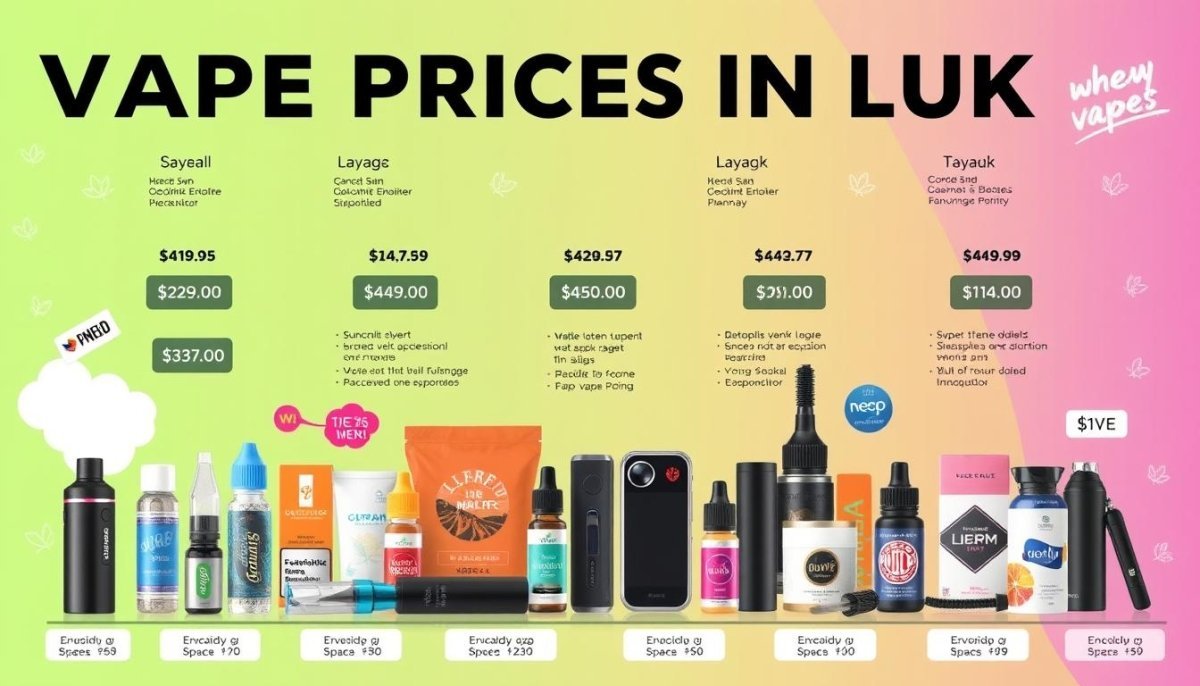Vape product price comparison service